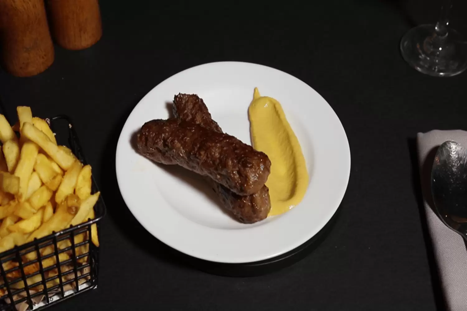 Mici cu Cartofi Prajiti 350 Gr.