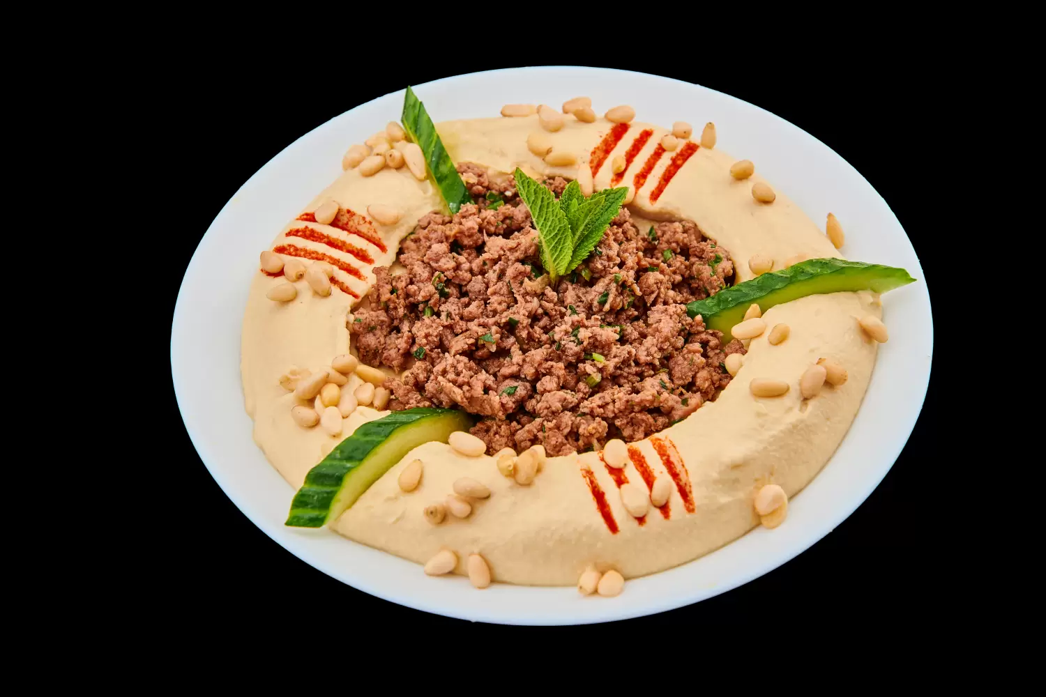Hummus cu Carne si Muguri de Pin 320 Gr.