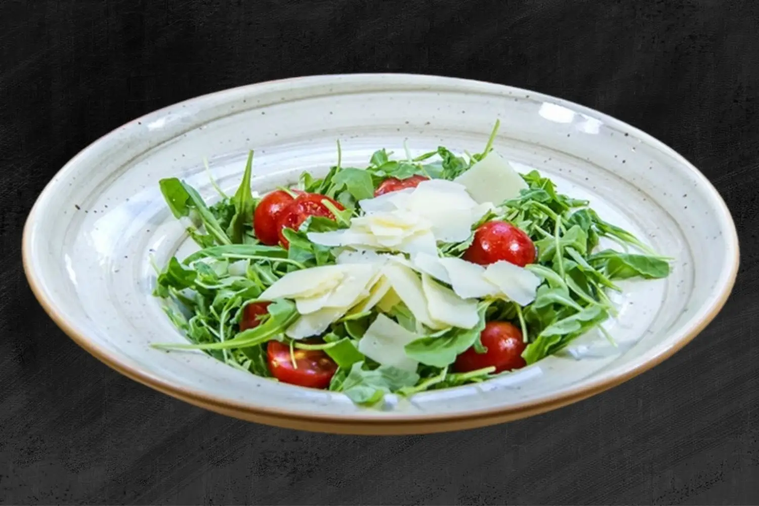 Insalata con Rucola, Cherry e Parmegiano