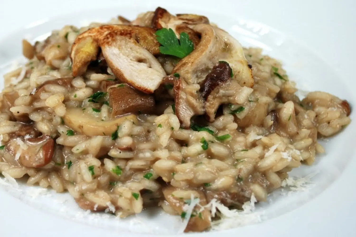 Risotto Funghi, Porcini e Tartuffo