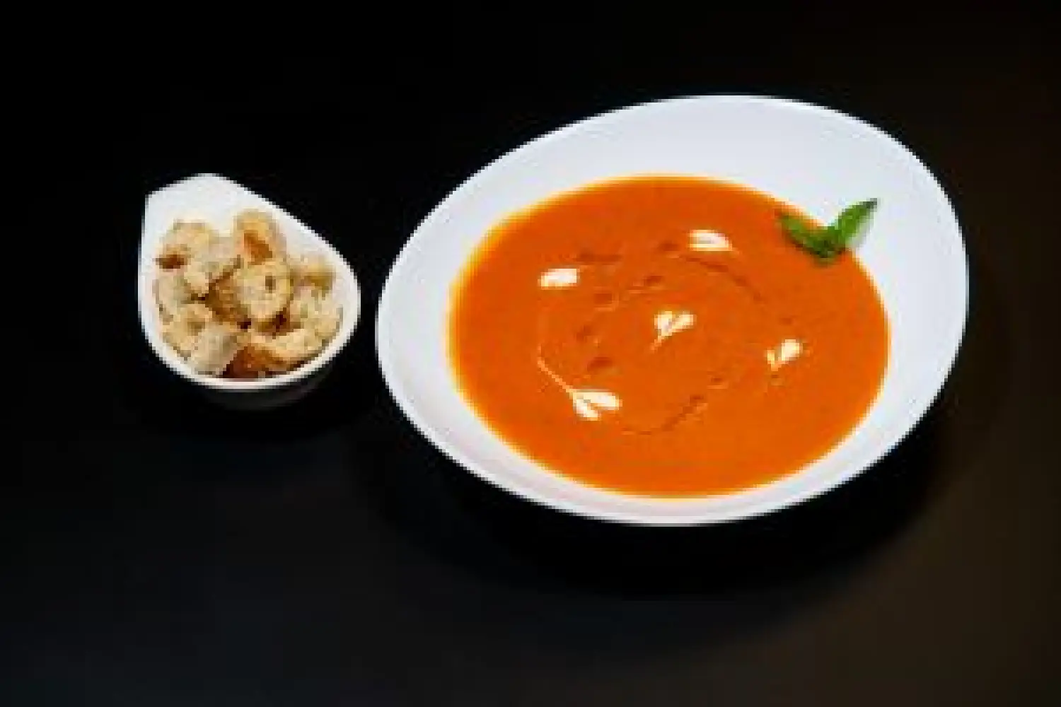 Zupa Crema di Pomodori con Crostini